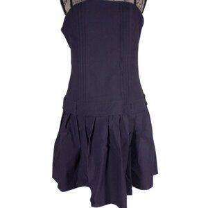 Wild Fable Navy Fit & Flare Mini Dress NWT XL Adjustable Straps